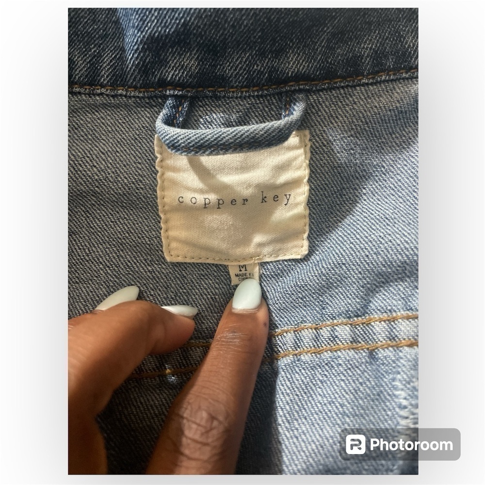 Copper Key Jean Jacket - Picture 5 of 5